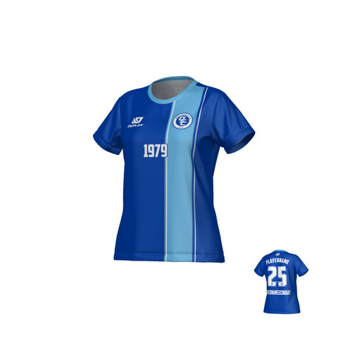 Edge Womens Jersey - Royal Blue & Sky Blue