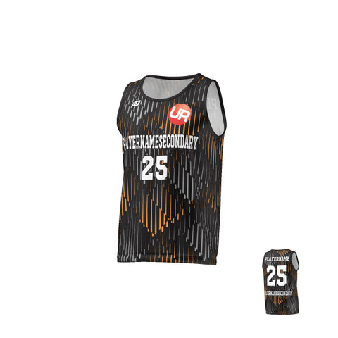 URBAN REC - FLIGHT SINGLET FADED - BLACK