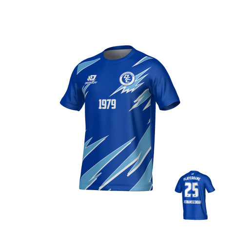 Sharp Jersey - Royal Blue & Sky Blue