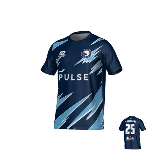SUTHERLAND SHARKS SUMMER - SHARP - NAVY & SKY BLUE