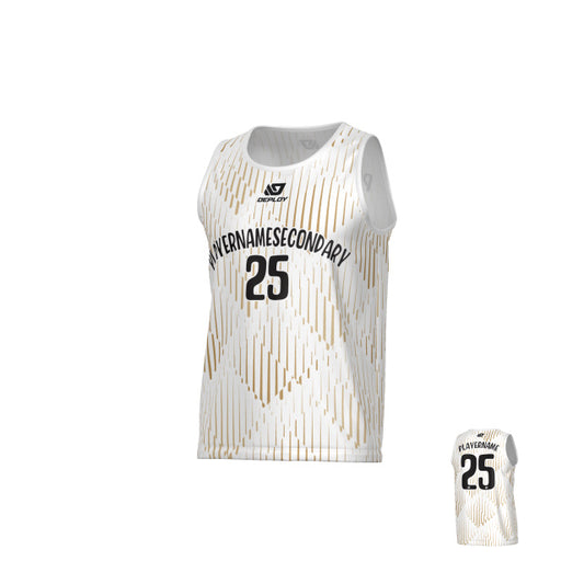 Drips Sports Singlet - White