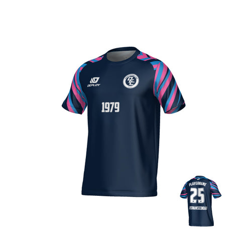 Surge Jersey - Navy & Pink
