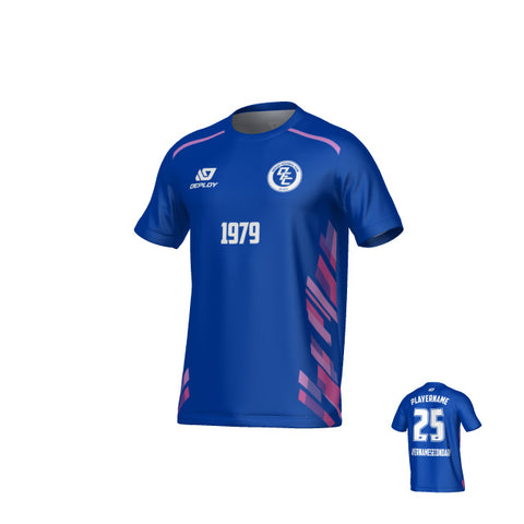 Turbo Jersey - Royal Blue & Purple