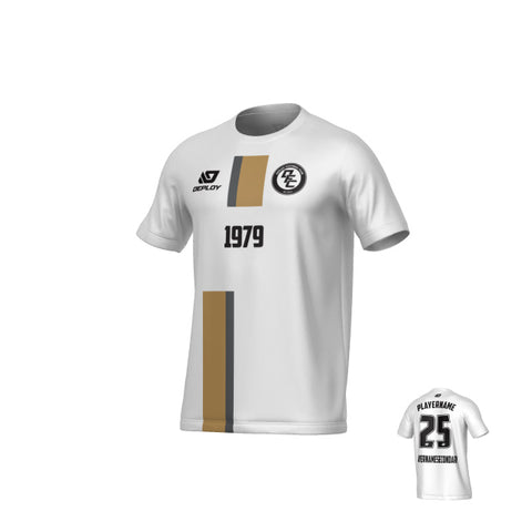 Block Jersey - White