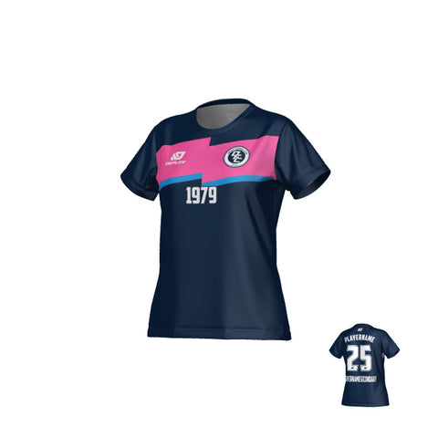 Zag Womens Jersey - Navy & Pink