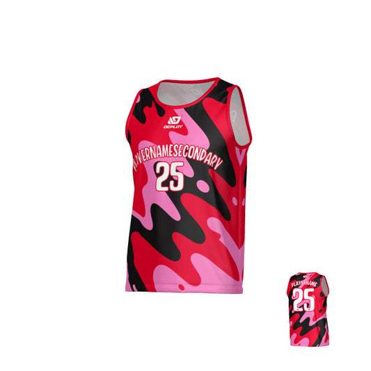 Liquid Sports Singlet - Red
