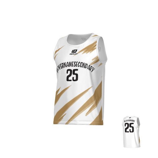 Sharp Sports Singlet - White