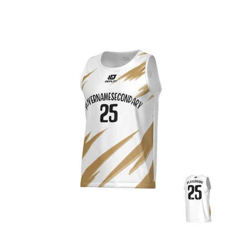 Sharp Sports Singlet - White