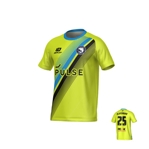 SUTHERLAND SHARKS SUMMER - VELOCITY - NEON YELLOW