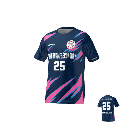 Northbridge FC - Flight Jersey Lightning - Navy/Pink