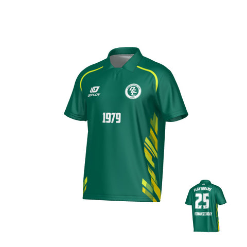Turbo Collared Jersey - Green