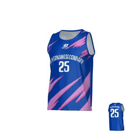 Sharp Sports Singlet - Royal Blue