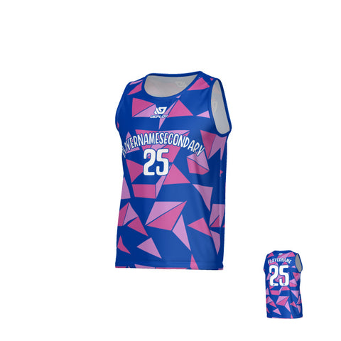 Shards Sports Singlet - Royal Blue