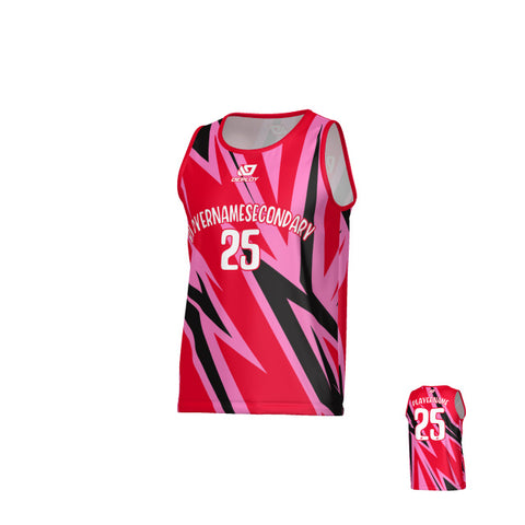 Strike Sports Singlet - Red