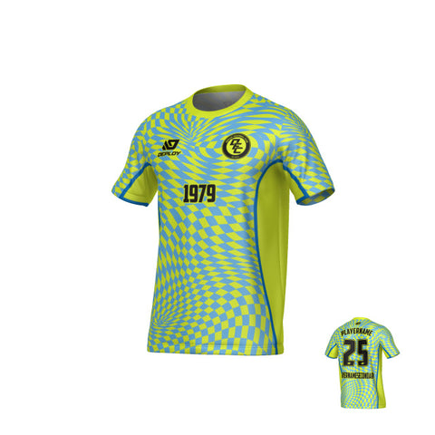 Vortex Jersey - Neon Yellow