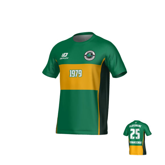 COFFS SUMMER 6'S - SHIFT - GREEN & GOLD