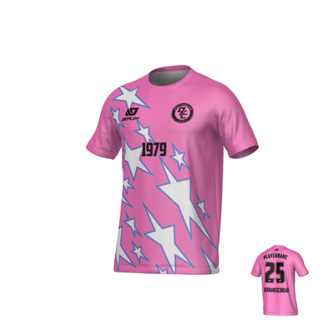 Stars Jersey - Pink