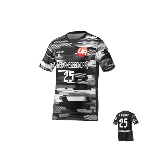 URBAN REC - FLIGHT JERSEY GLITCH - BLACK