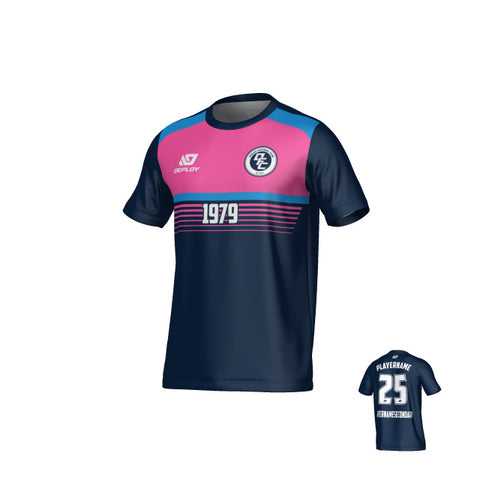 Horizon Jersey - Navy & Pink