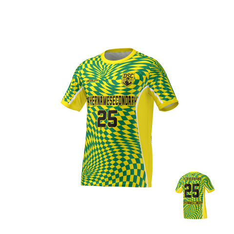Flight Jersey Warped - Yellow