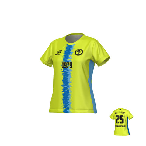 Rift Womens Jersey - Neon Yellow