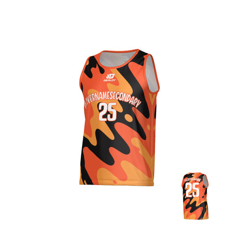 Liquid Sports Singlet - Orange