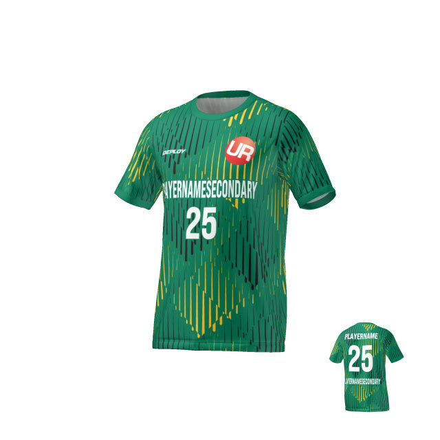 URBAN REC - FLIGHT JERSEY FADED - GREEN - Deploy Football - Australia's Best Footballs & Soccer Balls