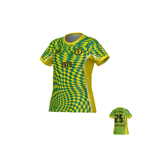 Vortex Womens Jersey - Yellow
