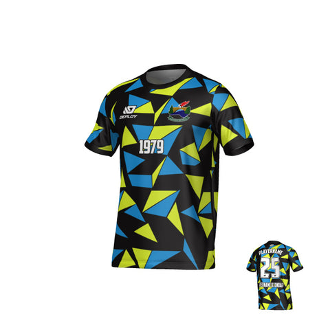 SDSFA SUMMER - SHARDS - BLACK & NEON