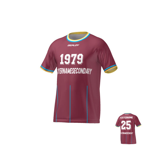 FLIGHT JERSEY 2 - MAROON - Deploy Football - Australia's Best Footballs & Soccer Balls