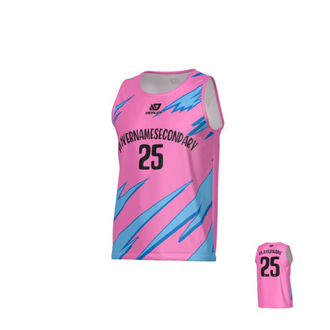 Sharp Sports Singlet - Pink