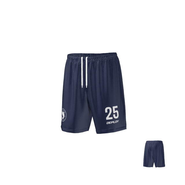 SHARKS TRAINING SHORTS 2026 - Deploy Football - Australia's Best Footballs & Soccer Balls