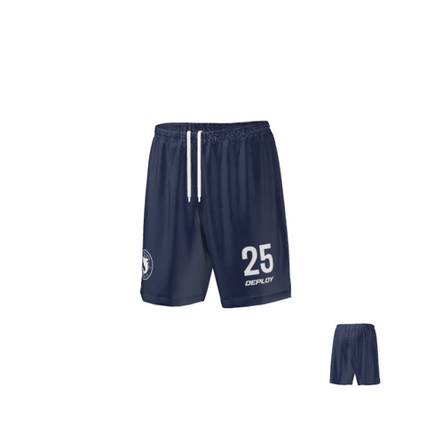 SHARKS TRAINING SHORTS 2026 - Deploy Football - Australia's Best Footballs & Soccer Balls