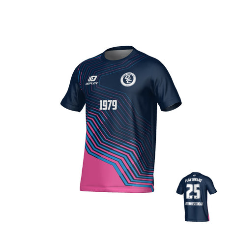 Circuit Jersey - Navy & Pink