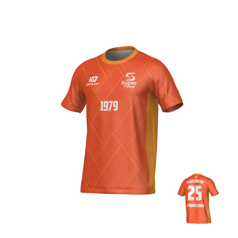 SUPER FUTSAL - PLAID - ORANGE
