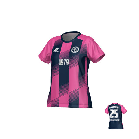 Vector Womens Jersey - Navy & Pink