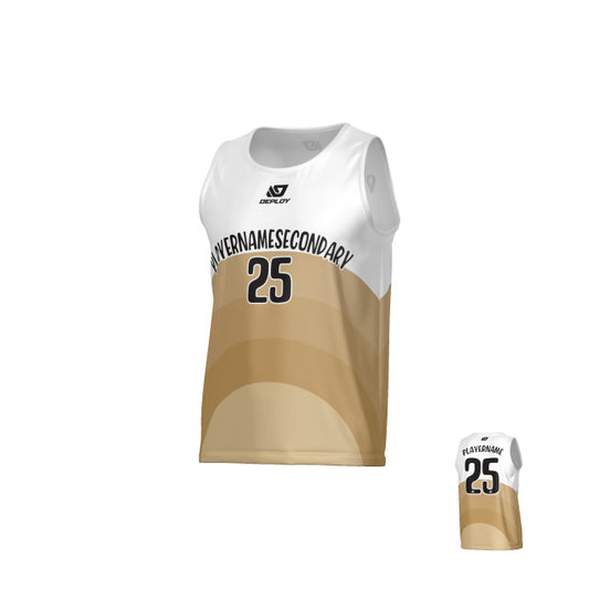 Curve Sports Singlet - White