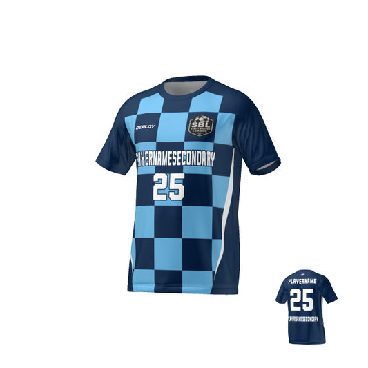 Street Ballers League - Flight Jersey Checkers - Navy