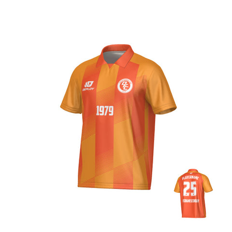 Vector Collared Jersey - Orange
