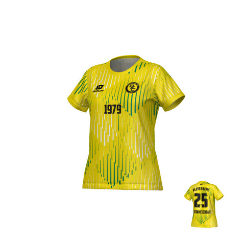 Drips Womens Jersey - Yellow