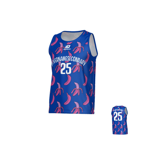 Banana Sports Singlet - Royal Blue