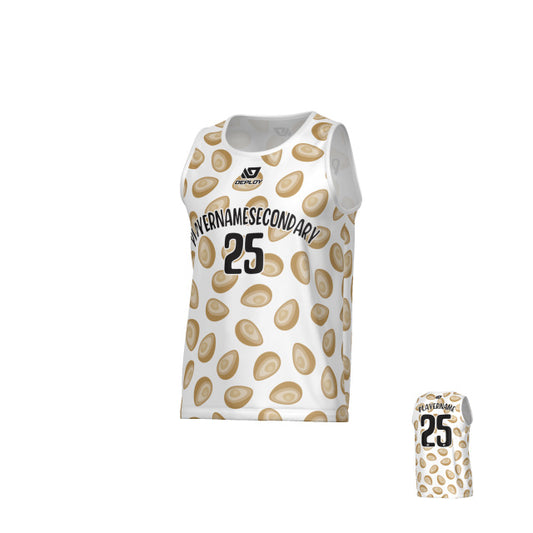 Avocado Sports Singlet - White