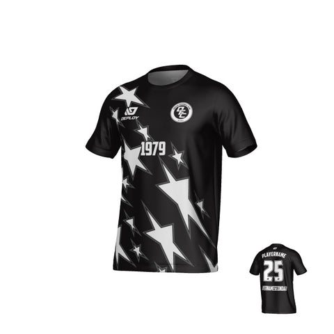 Stars Jersey - Black