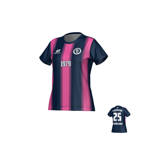 Pillars Womens Jersey - Navy & Pink