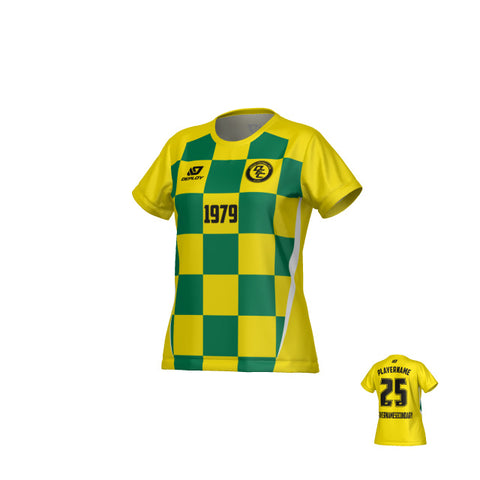Checkers Womens Jersey - Yellow