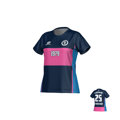 Shift Womens Jersey - Navy & Pink