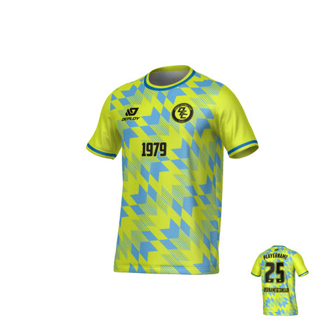Leaves Jersey - Neon Yellow