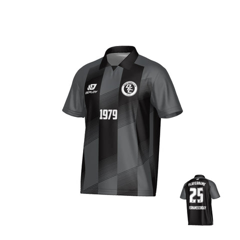 Vector Collared Jersey - Black