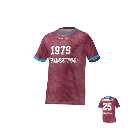 FLIGHT JERSEY 15 - MAROON - Deploy Football - Australia's Best Footballs & Soccer Balls