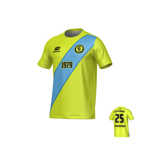 Sash Jersey - Neon Yellow